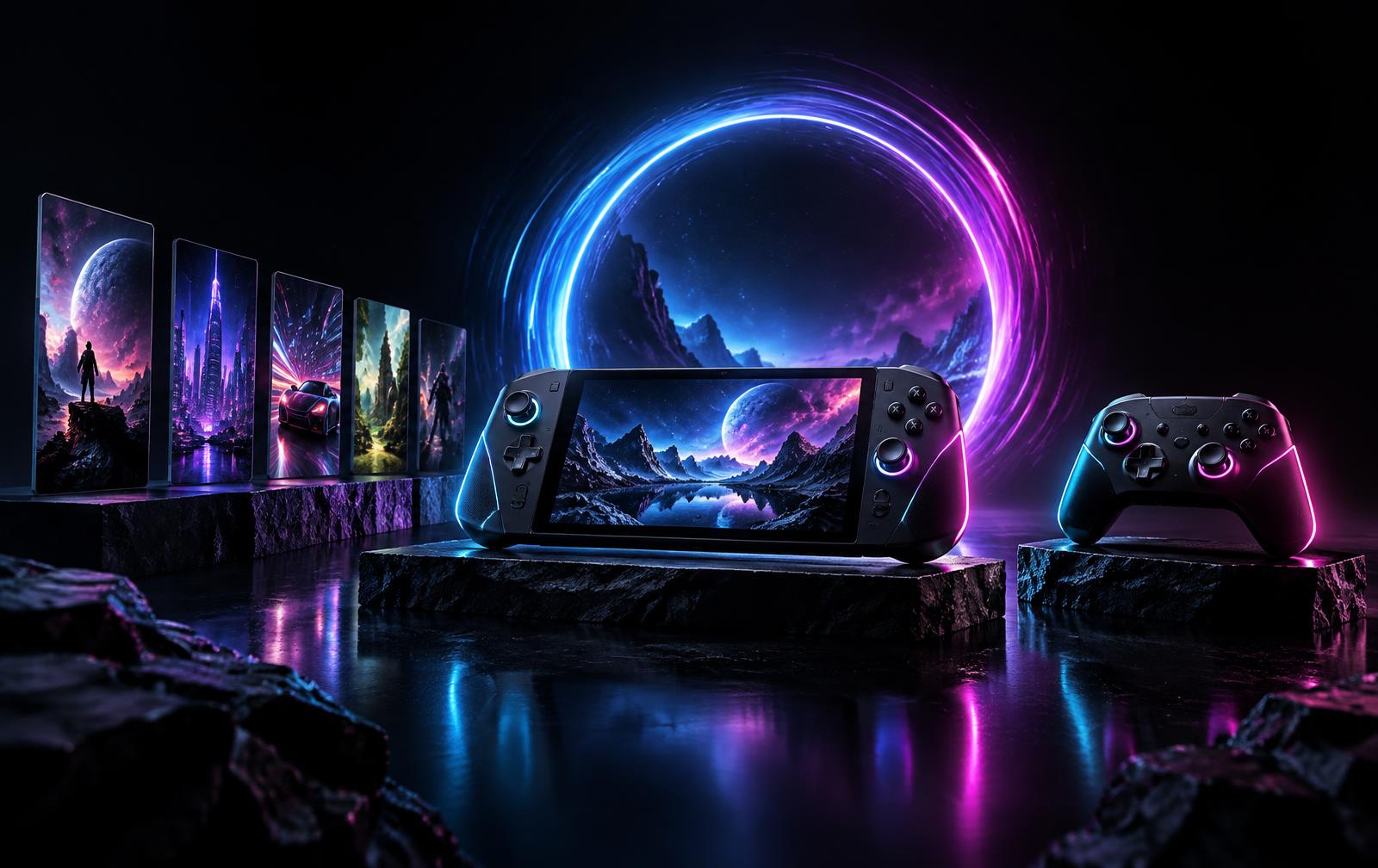 A concept view of the Gamers Universal product ecosystem